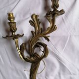 Wall light bronze style Louis XV