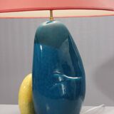 François Chatain Large menhir lamp vintage post-modern design 1990s