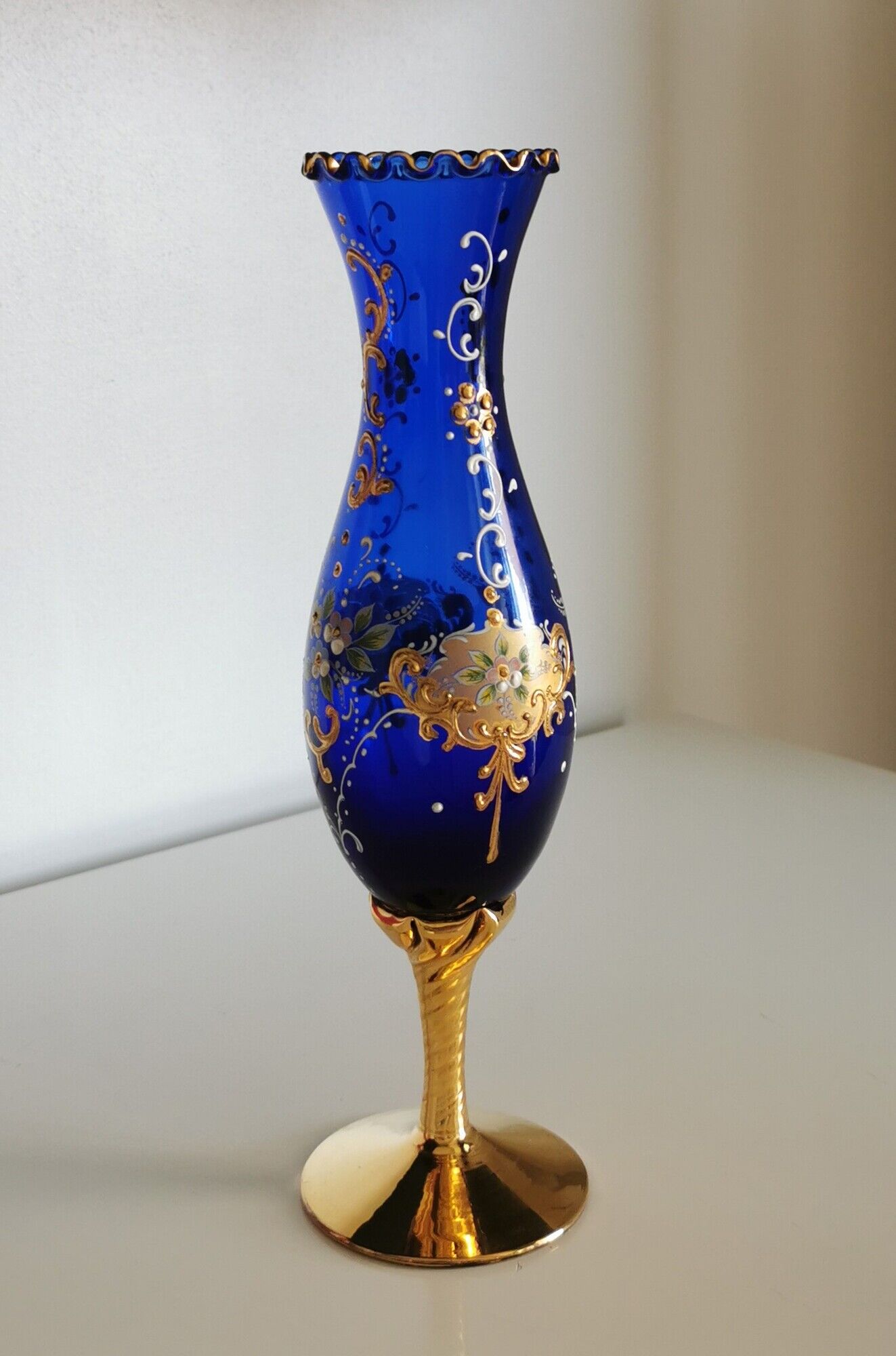 Veneciano jarron of murano crystal