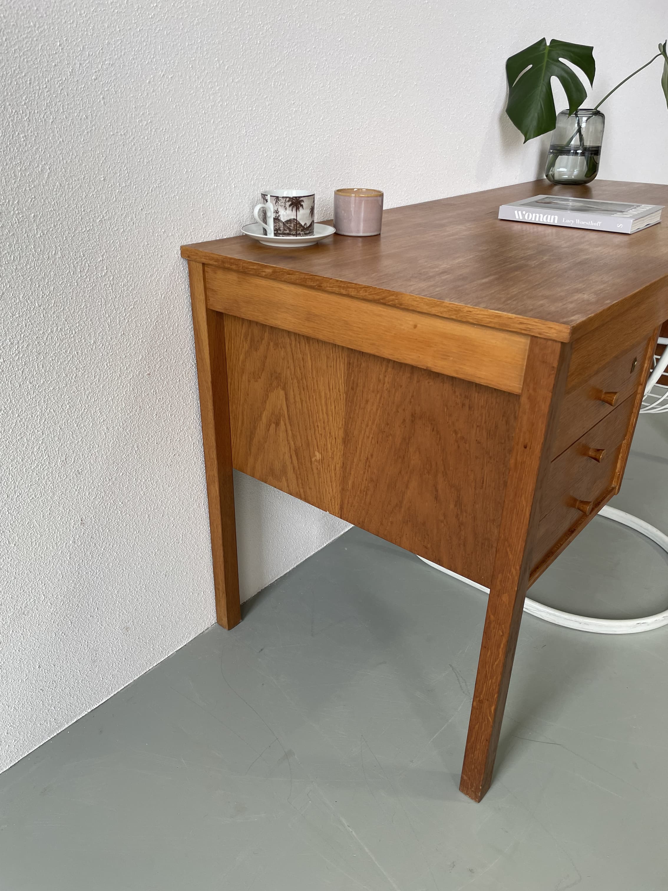Danish desk in oak