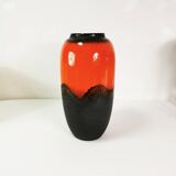 Large Scheurich ceramic vase, Fat Lava, Germany 1960s