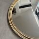 Art Deco gold tray mirror