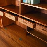 Set of teak bookcases, Danish design, 1970s, designer: Kai Winding