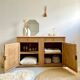 Grand Art Deco buffet in solid oak - Vintage sideboard