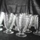 Verres cristal Art déco gravés France 1930 x24