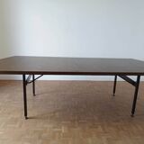 270 cm Grande table imposante Alain Richard hexagonal