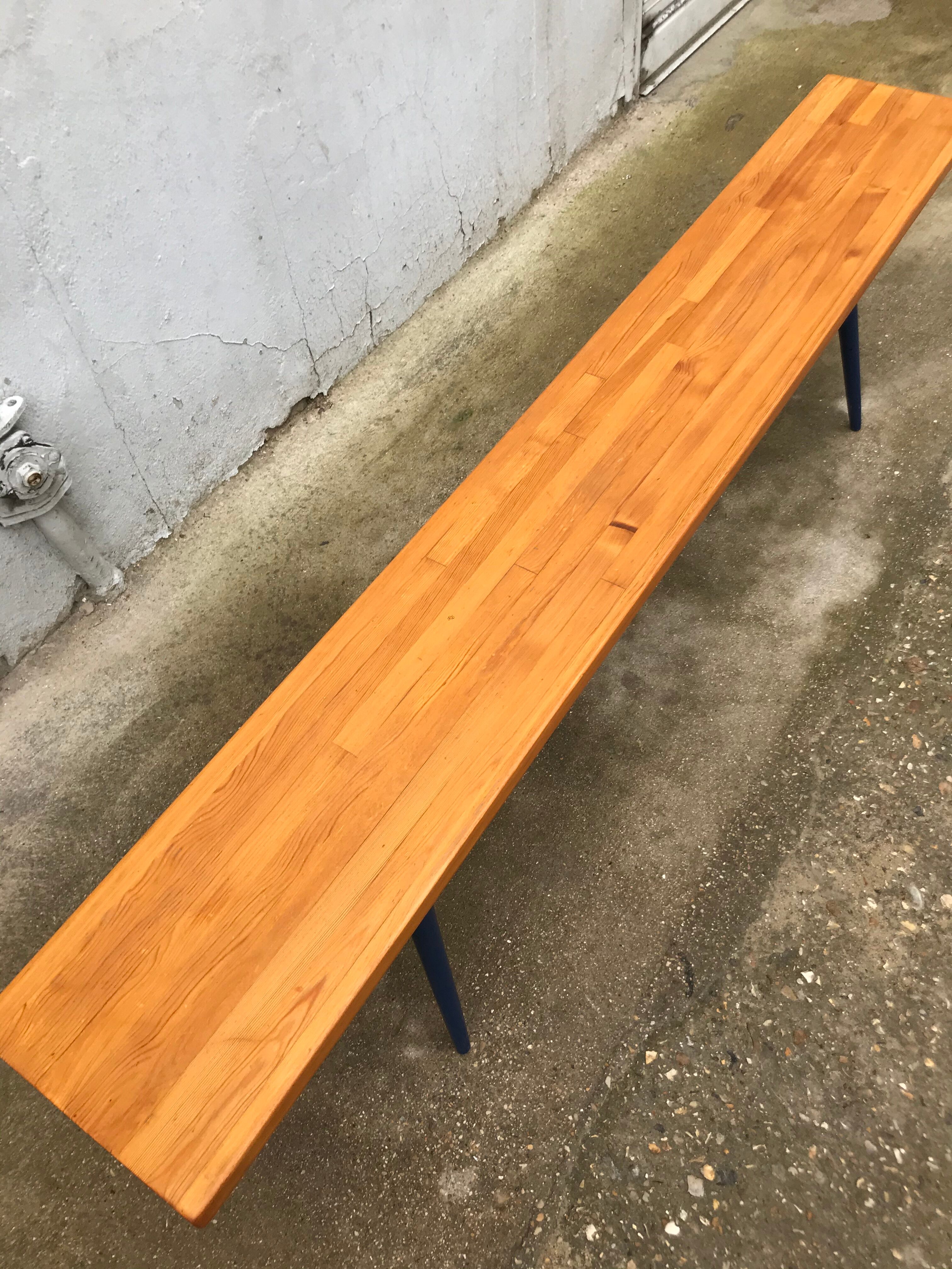 Ilmari Tapiovaara Pirrka Bench for Laukaan Puu