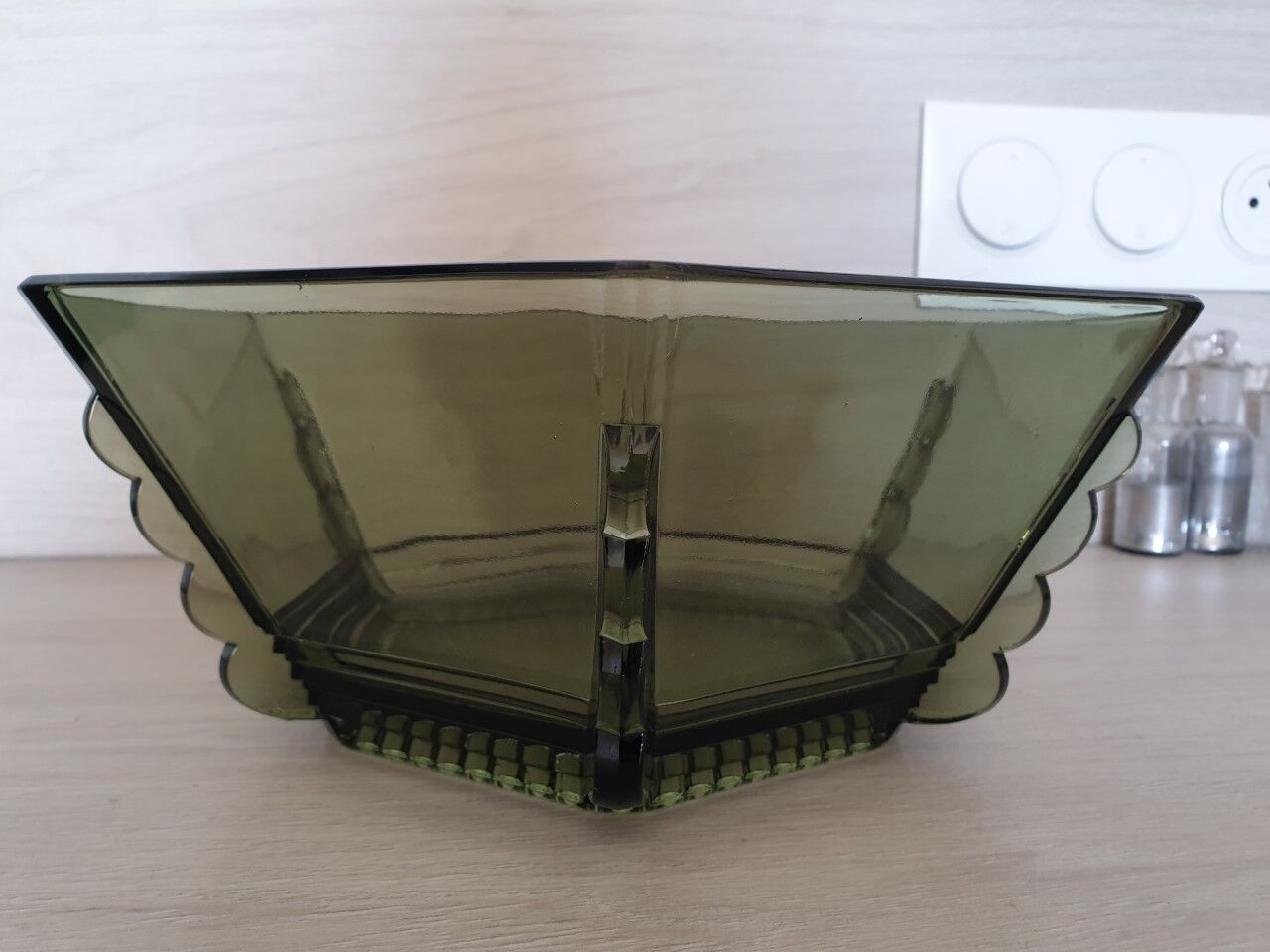 Art Deco salad bowl