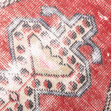 4x7 madallion faded oushak rug, 220x132cm