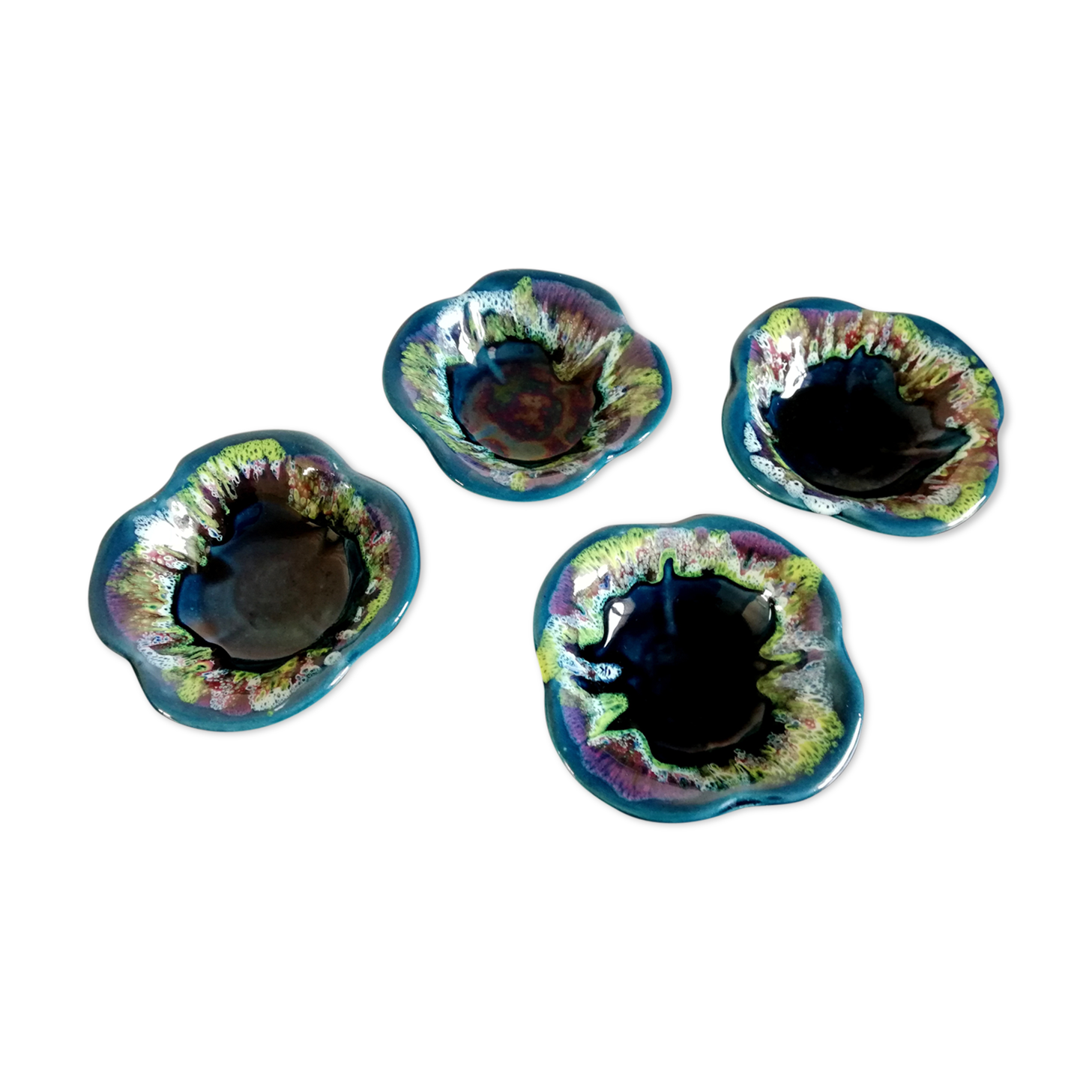 Set 4 Vallauris cups