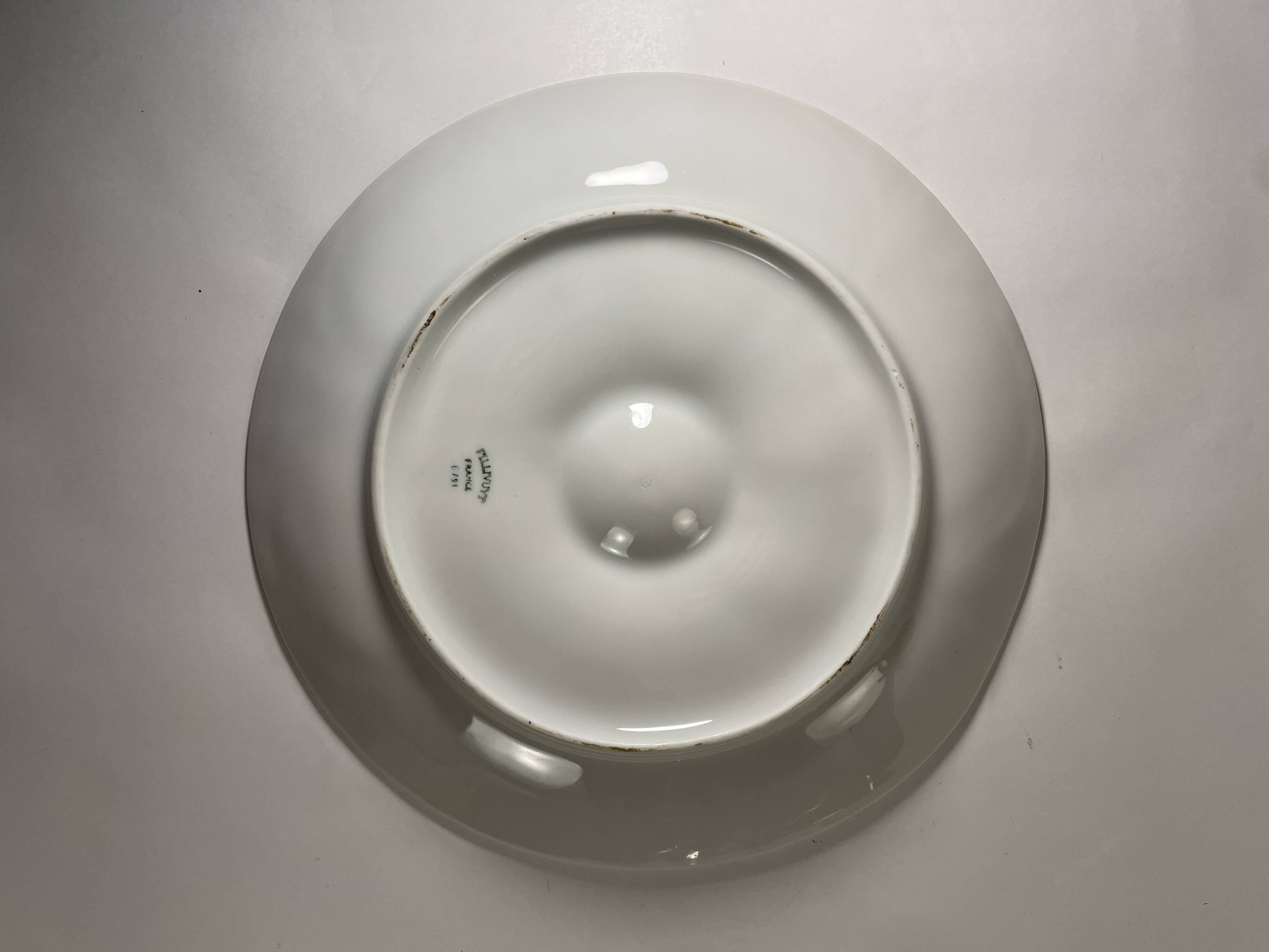 Lot de 6 Assiettes à Huîtres Pillivuyt