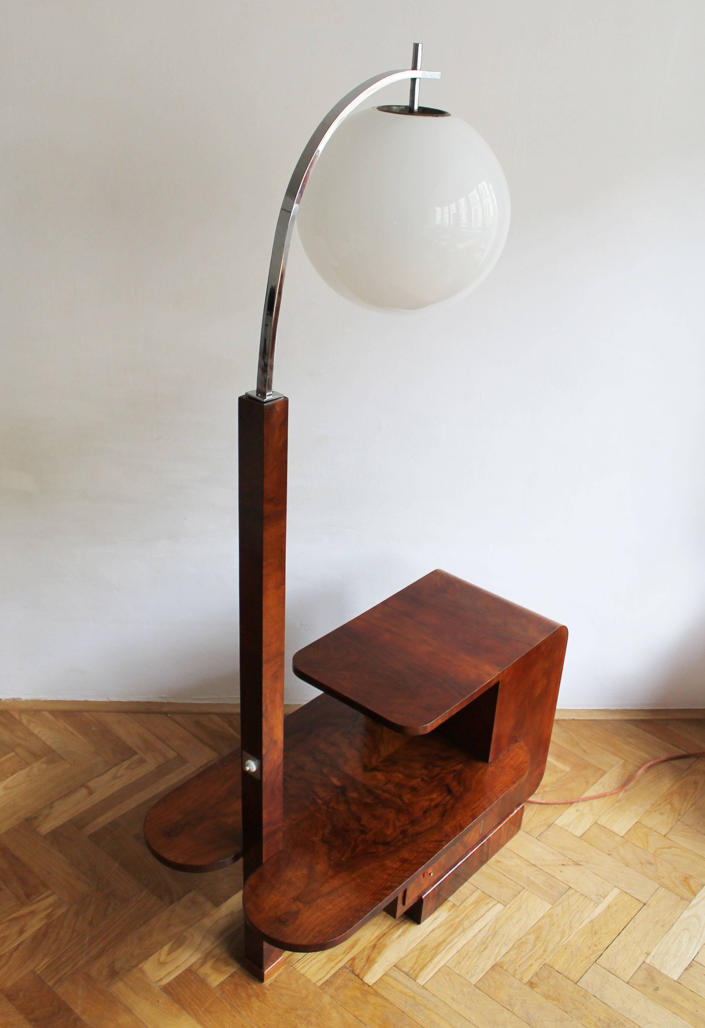 Lampadaire Art Déco des années 1930