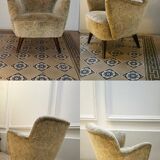 Fauteuil scandinave Danois années 50/60