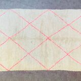 Unique handmade Berber rug 3x2 m