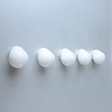 Wilhelm Wagenfeld, ceiling lights, porcelain, 1950s.