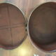 Metal hat box