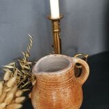 Glazed terracotta pitcher