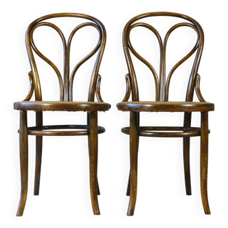 2 Fischel bistro chairs N°31- 1905-