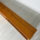 1960s vintage mid-century XL teak floating wall unit / wall-mounted sideboard / showcase by Bartels