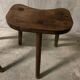 Pair of tripod stools