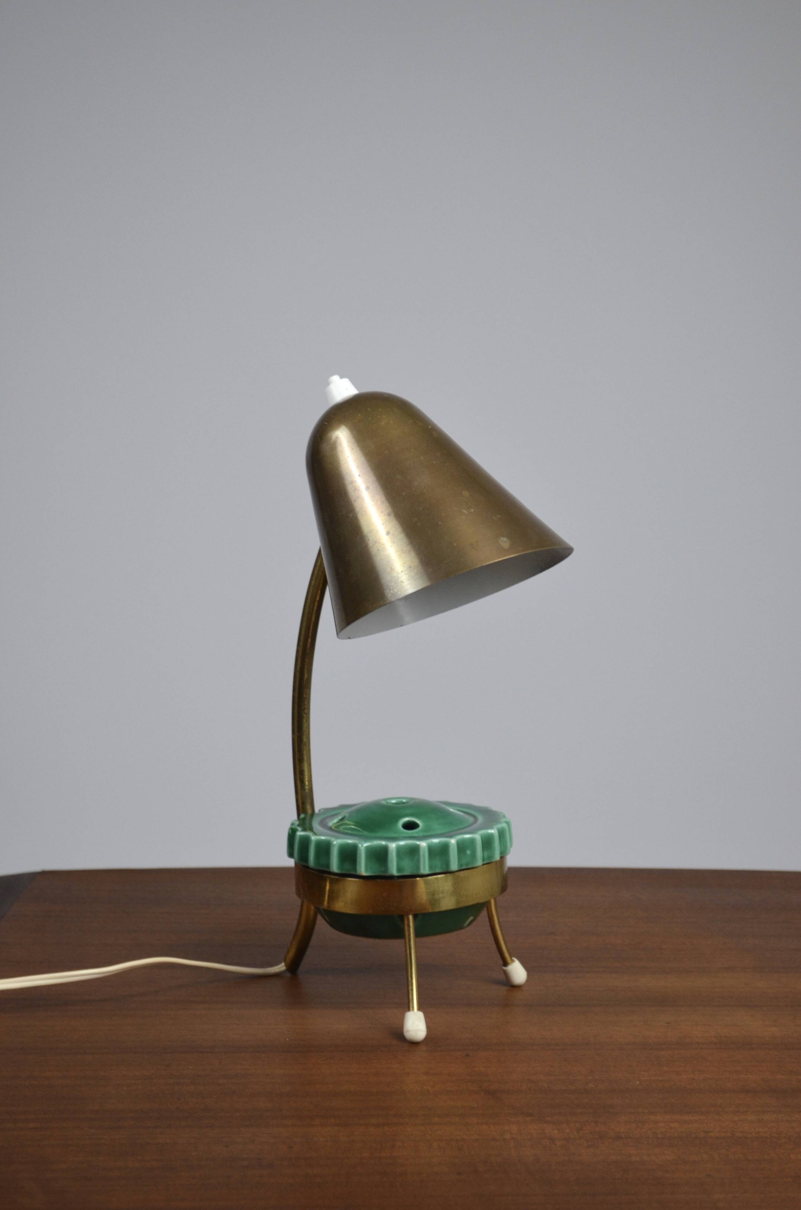 Lamp by Jacques Biny, 1950s