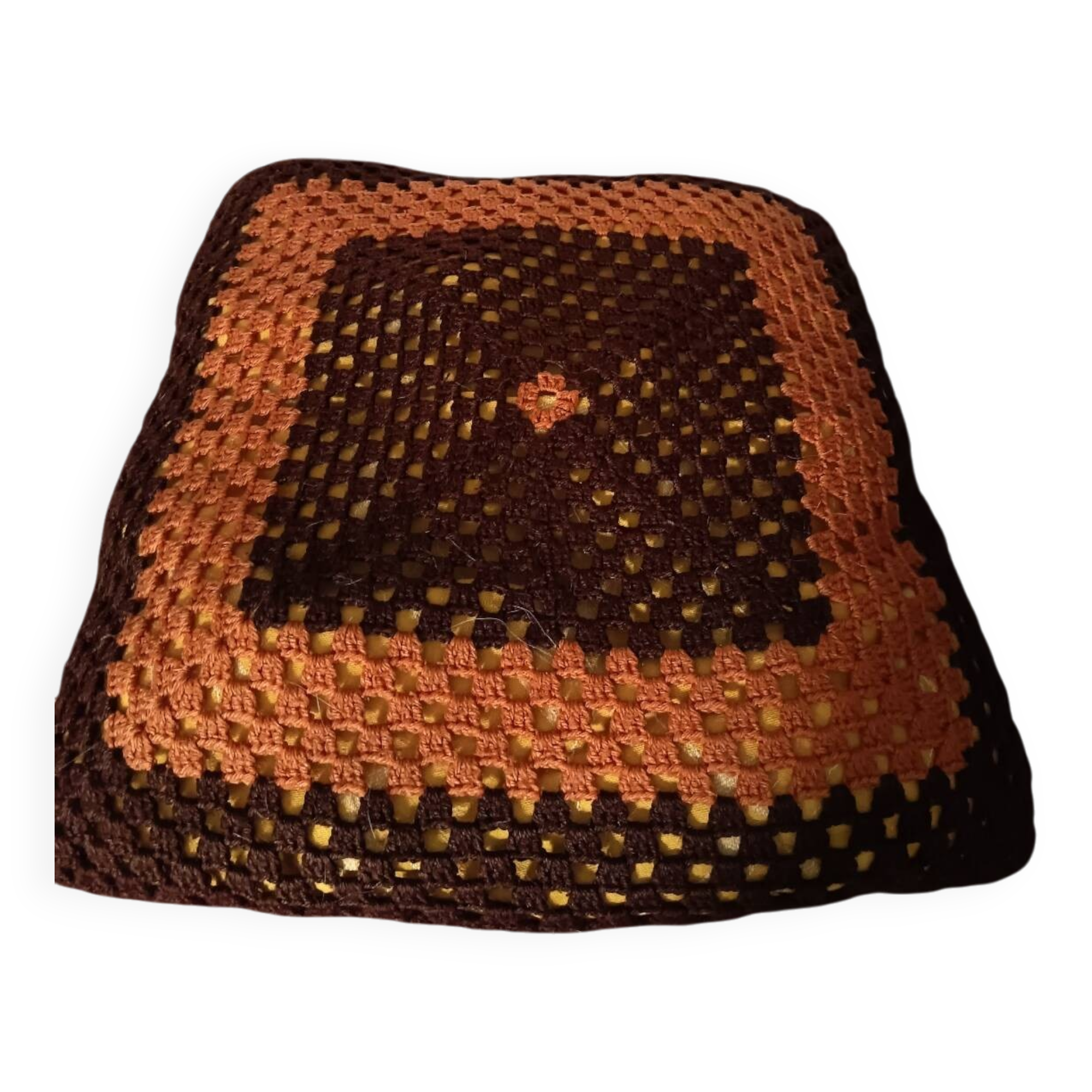 Granny Square Cushion