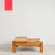 Large brutalist coffee table by Tage Poulsen, Denmark, 1960s.
