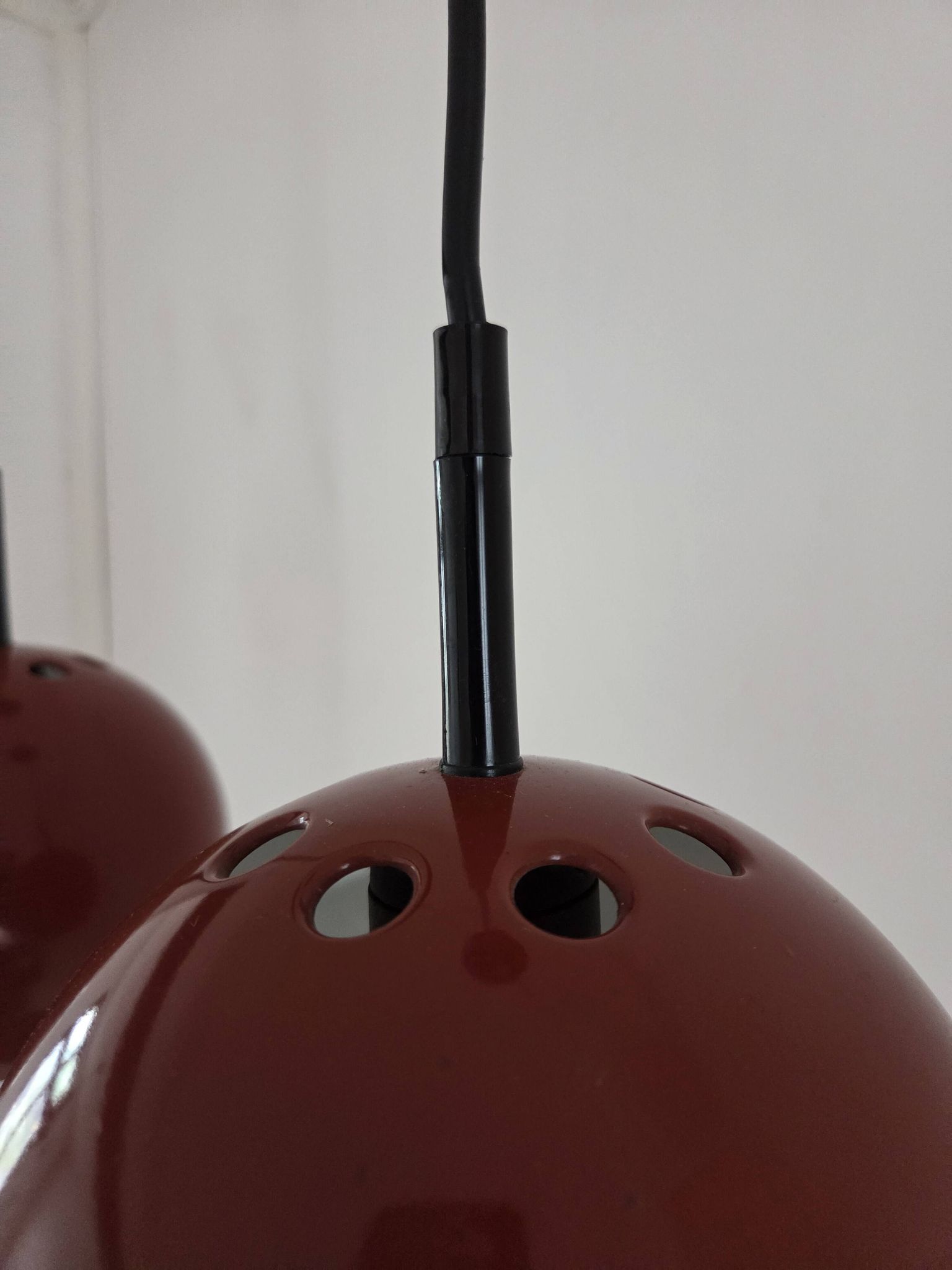 Paire de suspensions eyeball vintage