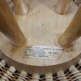 Tabouret en bois Jan Kalous des années 1970 pour ULUV, Tchécoslovaquie