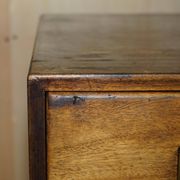 Commode de campagne militaire en acajou circa 1880