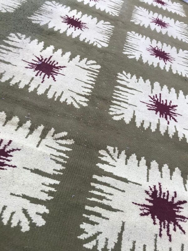 Former carpet art deco french handmade 203 x 292 cm