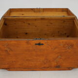 Antique wooden chest czechoslovakia