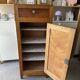 Meuble de rangement en bois vintage - placard de bureau