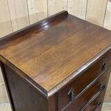 Pair of English oak chiffoniers from the 1930s