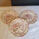 3 English plates by Johnson Bros