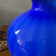 Large Murano glass spherical vase in two-tone glass paste