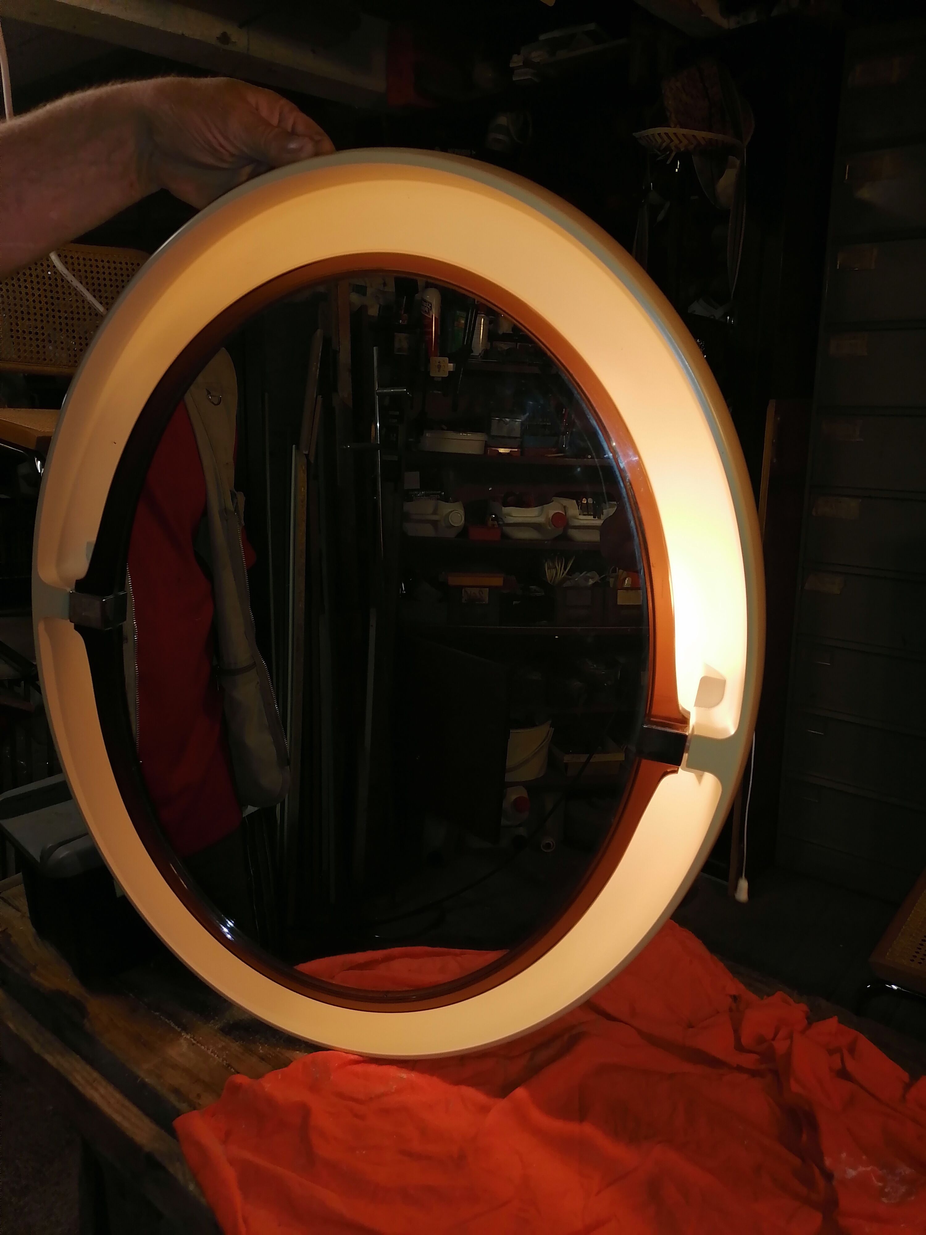 Allibert bathroom mirror 1970