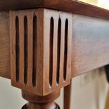 Kettle table Louis XVI mahogany style 1900