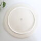Blue ceramic dish and golden edges, Villeroy and Boch, vintage