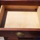 Industrial furniture Wood and Brass, 5 drawers