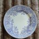 Plat ancien en terre de fer Sarreguemines 