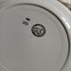 6 antique flat plates in ironstone