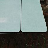 Vintage aniseed green formica table