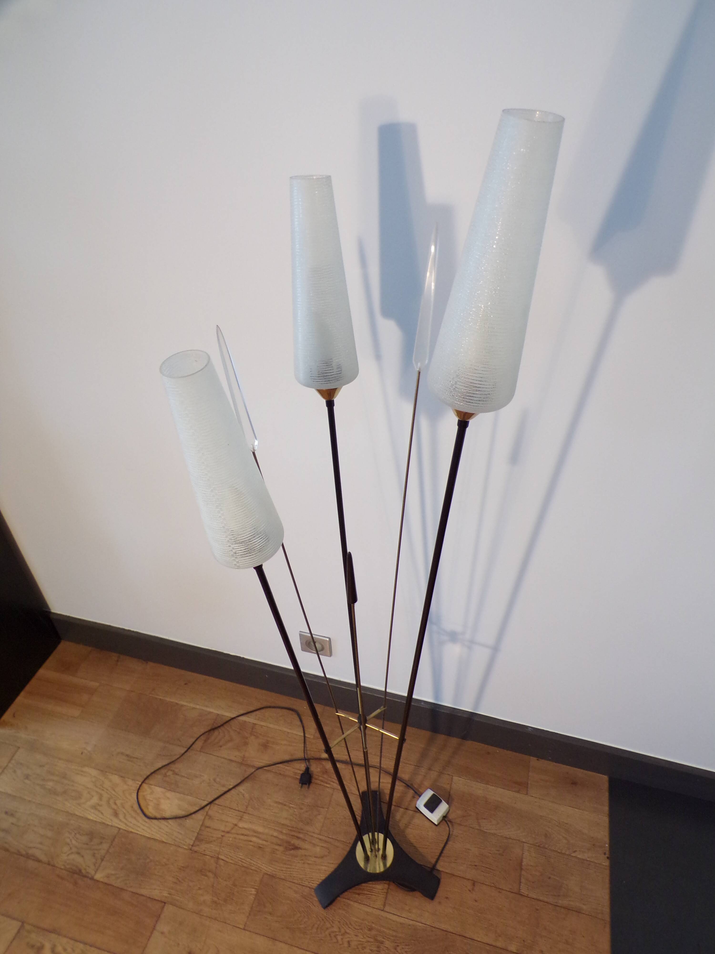 Vintage Lunel Floor Lamp