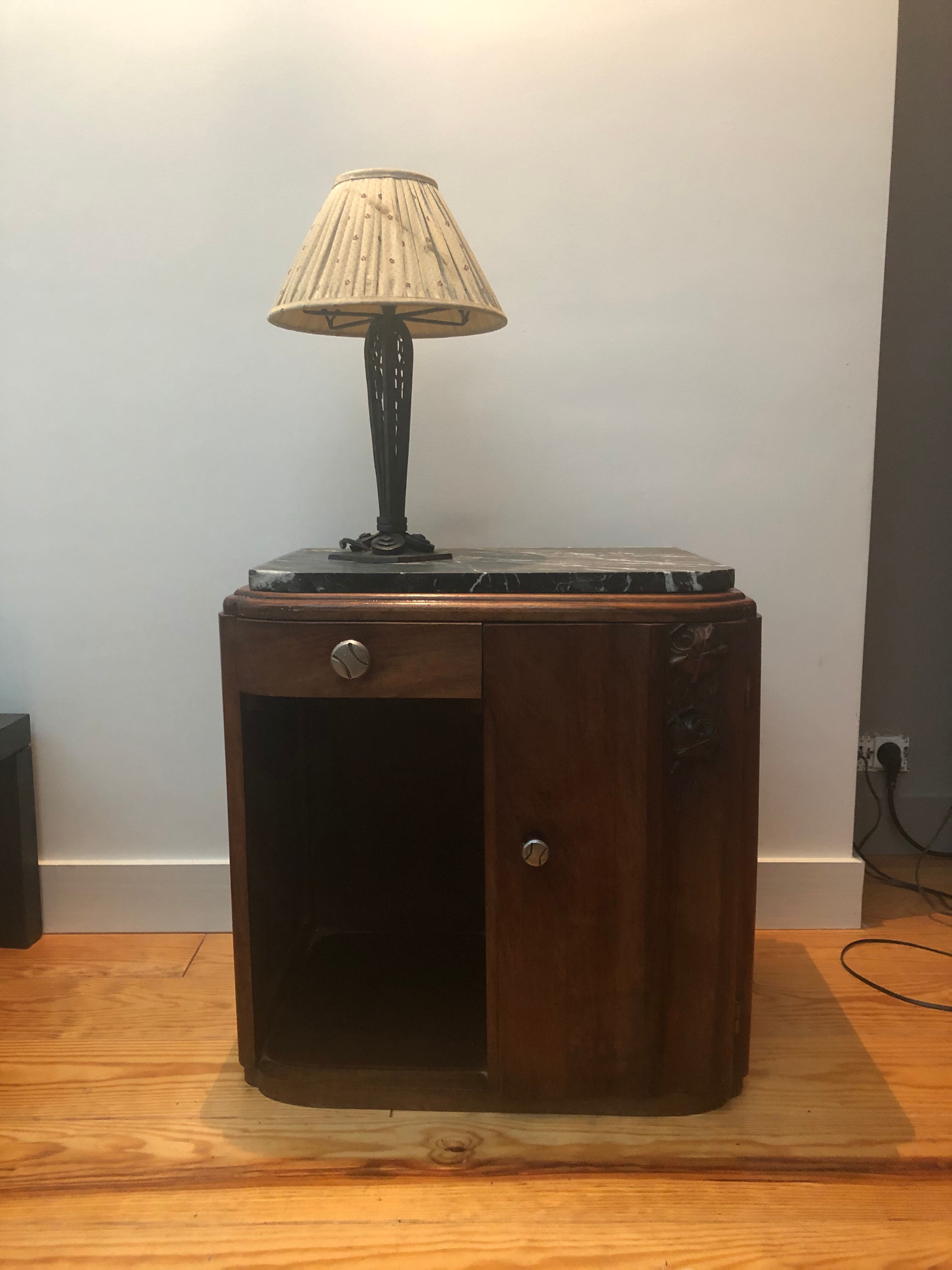 Art Deco bedside table
