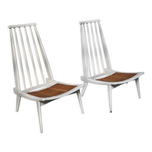 Paire de fauteuils années