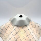 Pair of table lamps with pleated shades – 1980s