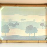 Catherine escalon vintage fiberglass serving tray