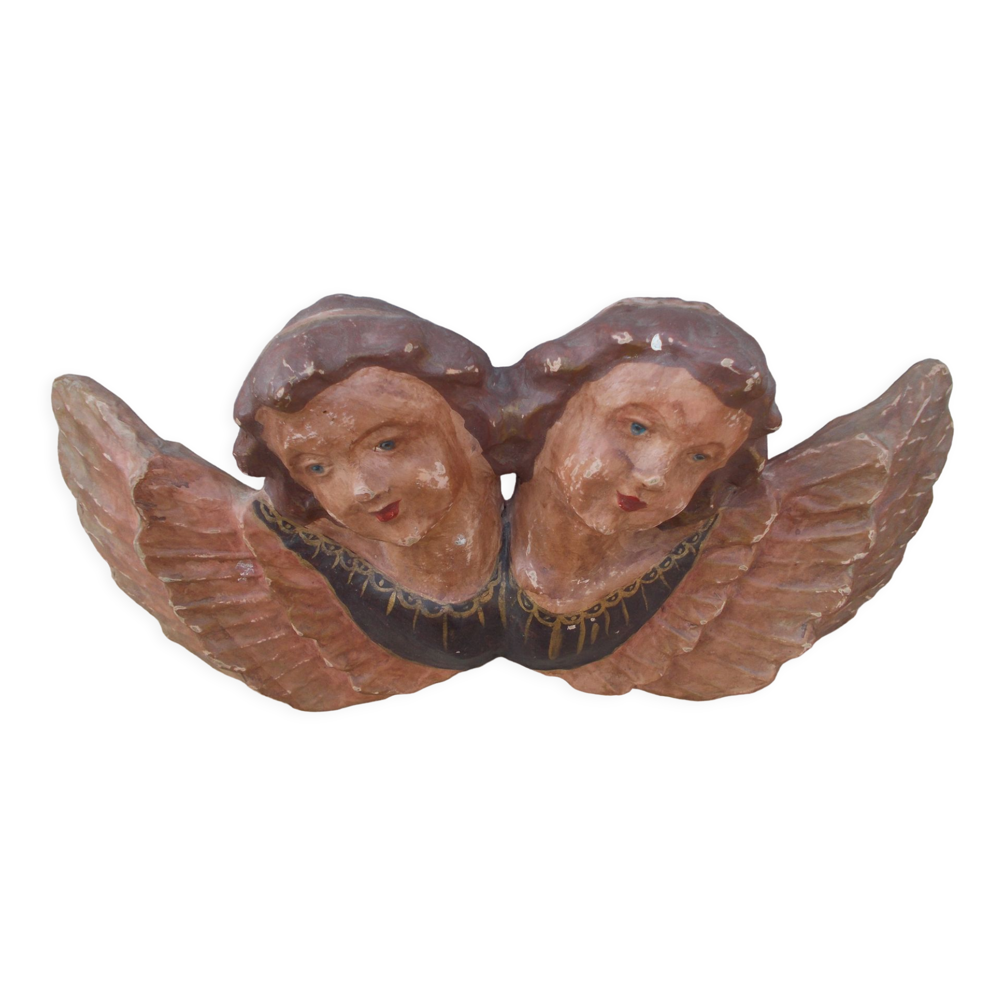Angels in boiled cardboard