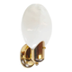 1970s wall lamp in brass and Murano glass by Kaiser Leuchten